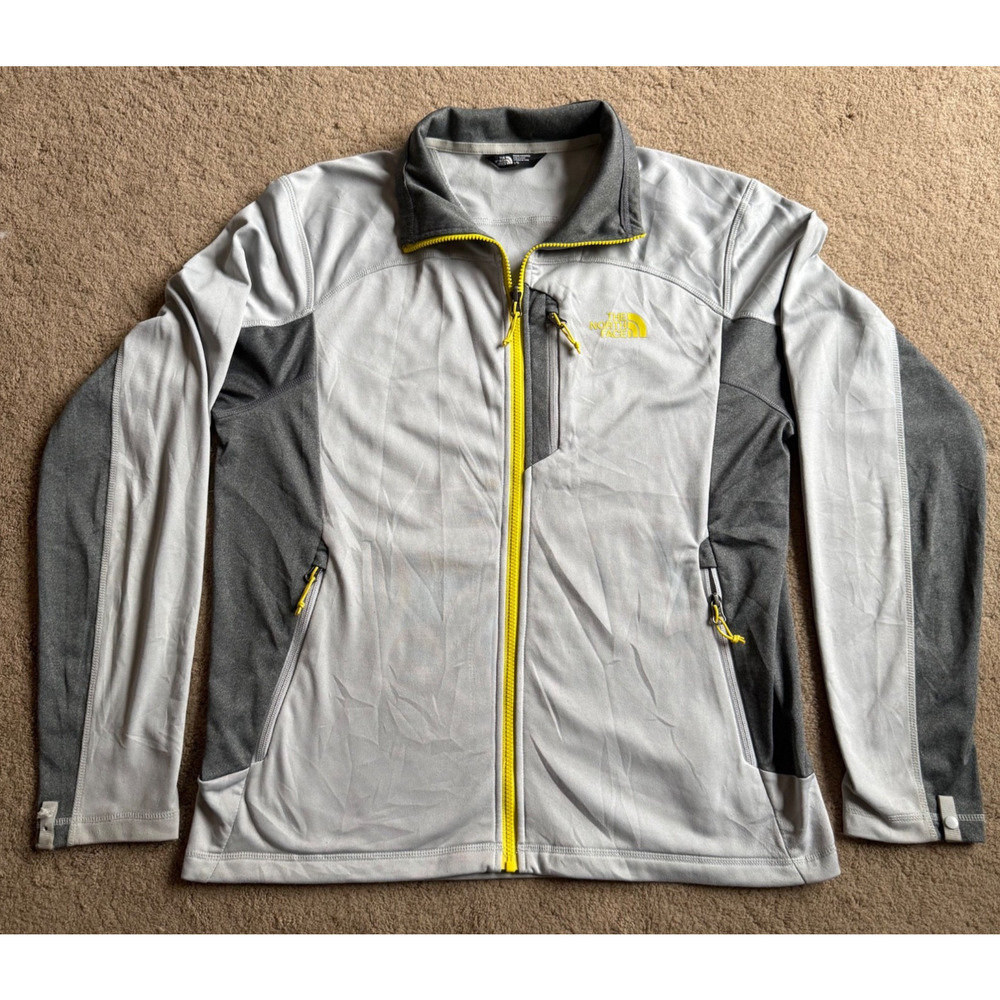 The North Face Cinder Tri Jacket Full Zip Style NF0A2SZD Gray Mens Size Large